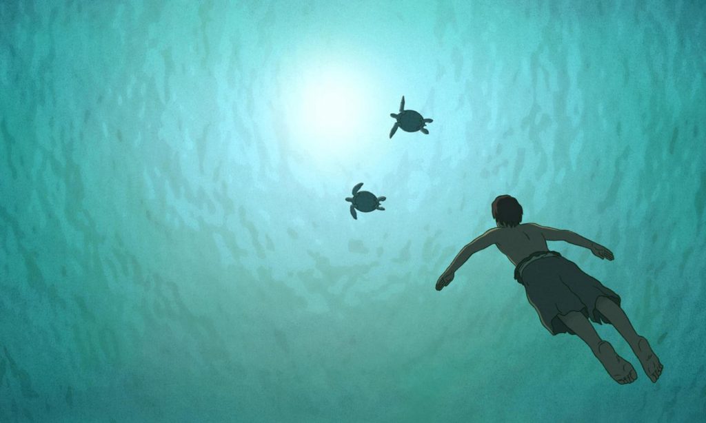  A still from the 2016 French-Japanese animated film The Red Turtle. Photograph: Alamy 