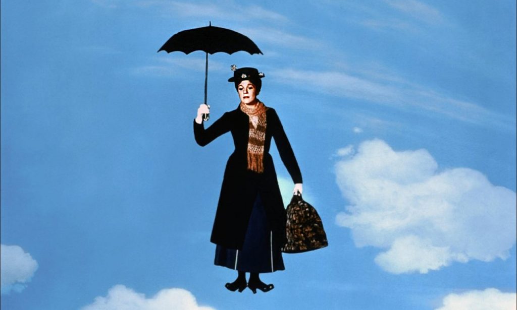  Julie Andrews as Mary Poppins. Photograph: Collection Christophel/Alamy 