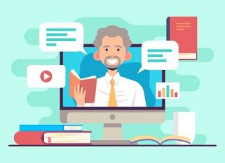 شکستن یخ کلاس از پشت صفحه نمایشگر